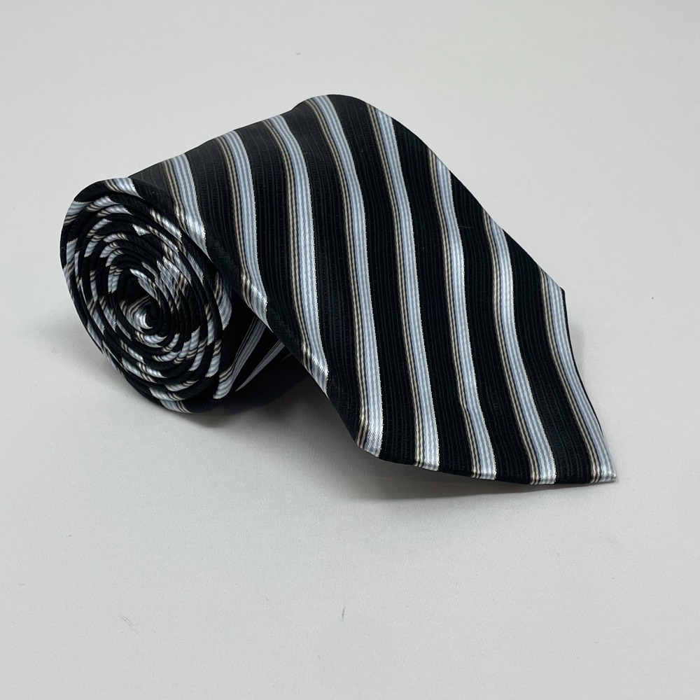 Knightsbridge Multicolor Striped Handmade Tie Necktie